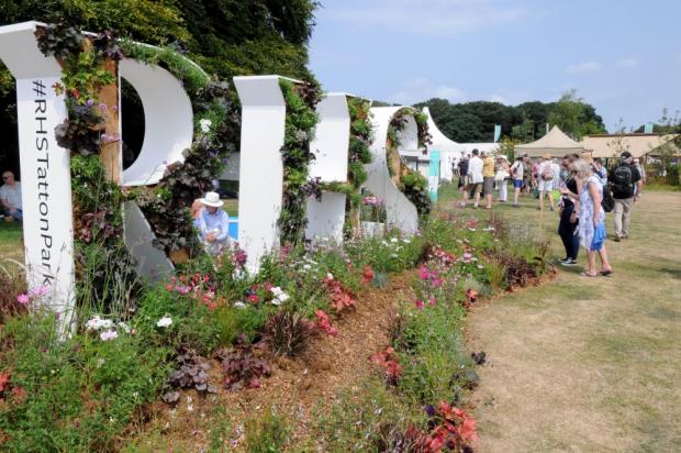 Northwich Guardian: The RHS Tatton Flower Show runs at Tatton Park until Sunday