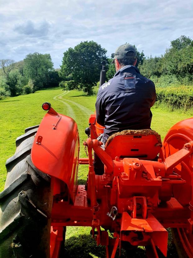 Northwich Guardian: No day out at the farm would be complete without a tractor ride