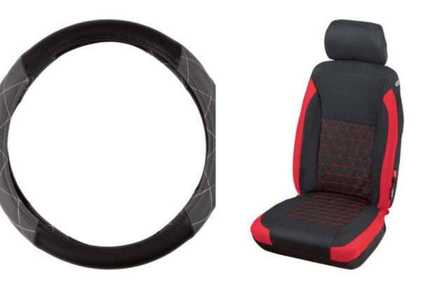 Northwich Guardian: Steering Wheel Cover and Car Seat Cover (Lidl/Canva)