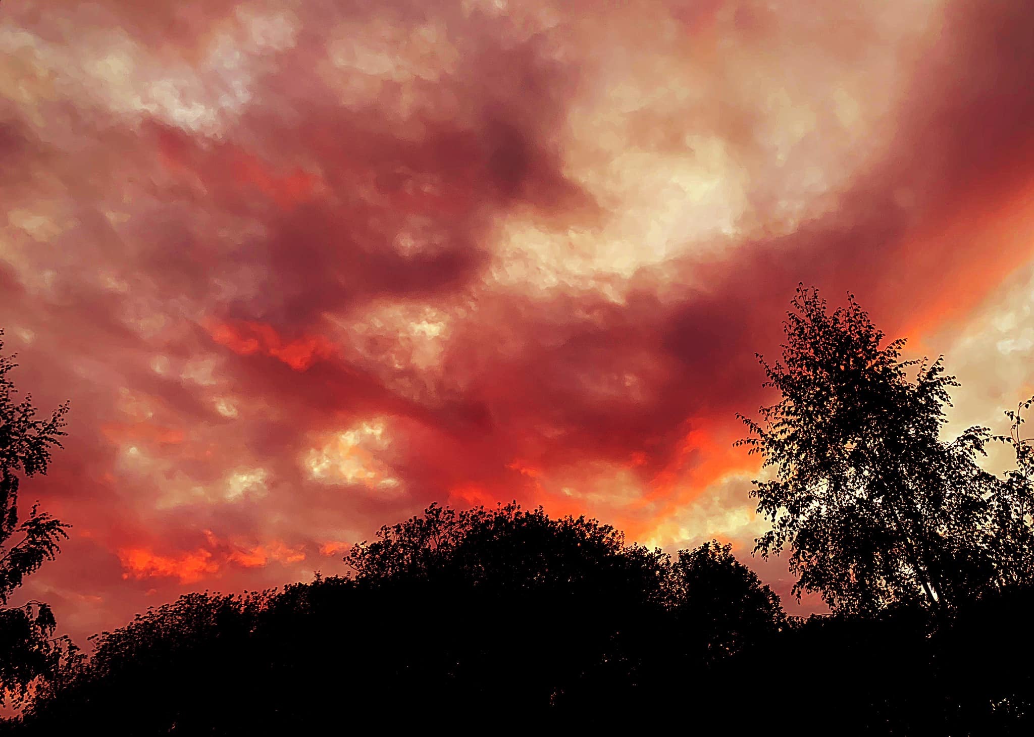 Sunset over Knutsford by Carly Jo Curbishley