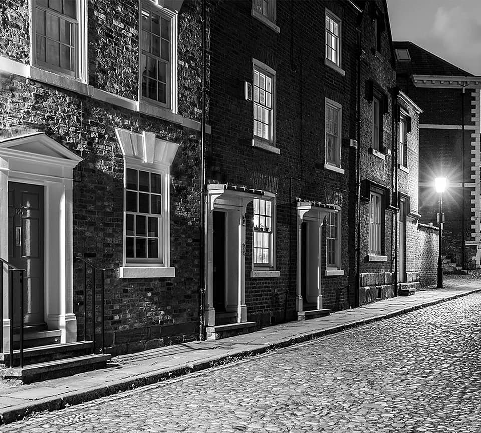 Side Street in Chester by Sam Holden