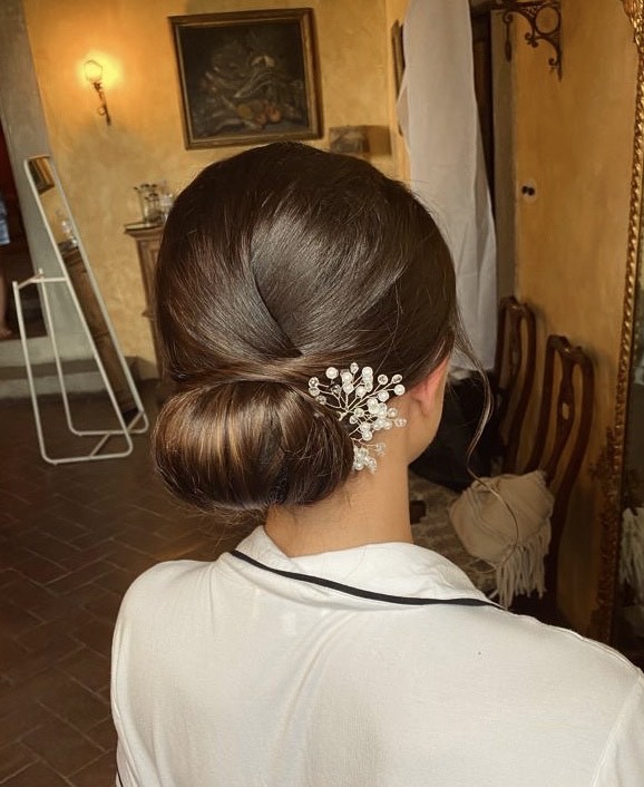 The talented team specialises in wedding and event hair