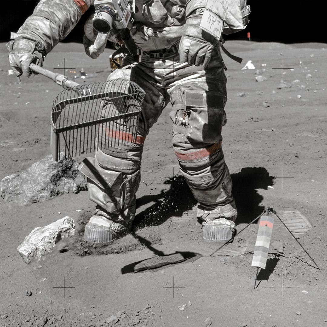 The photos have been restored to show minute details. Picture: NASA/JSU/ASU/Andy Saunders