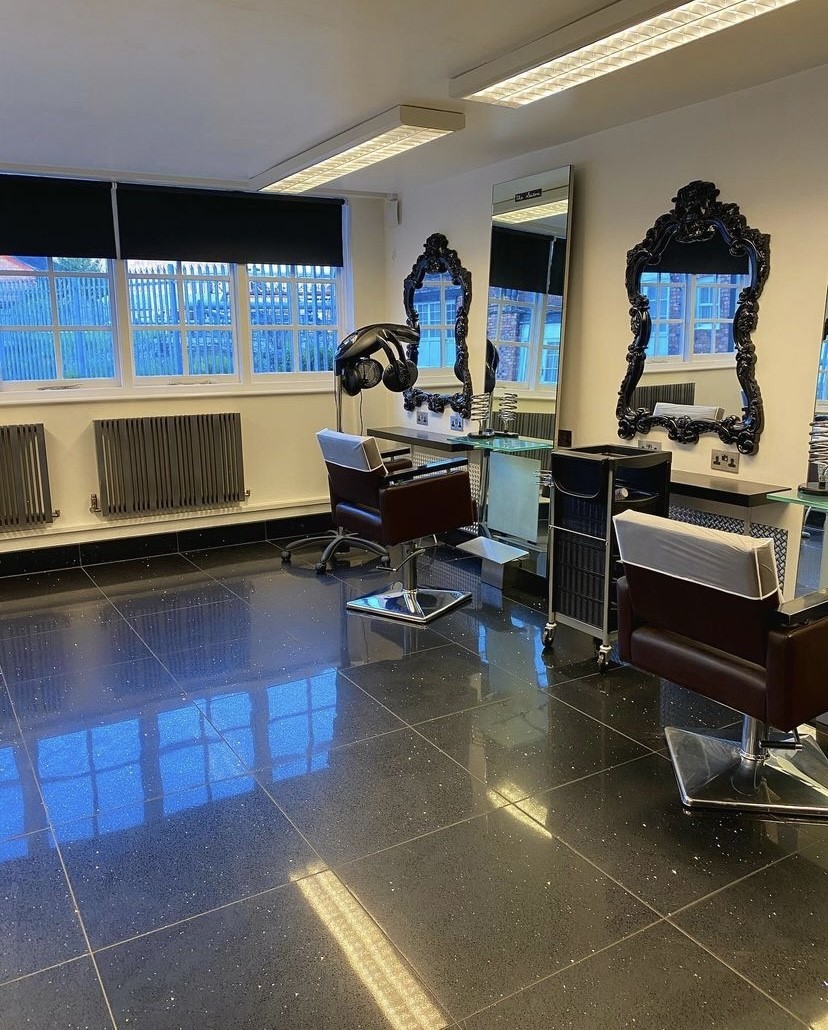Inside The Salon Cheshire, where Clare Jones Hairdressing is based
