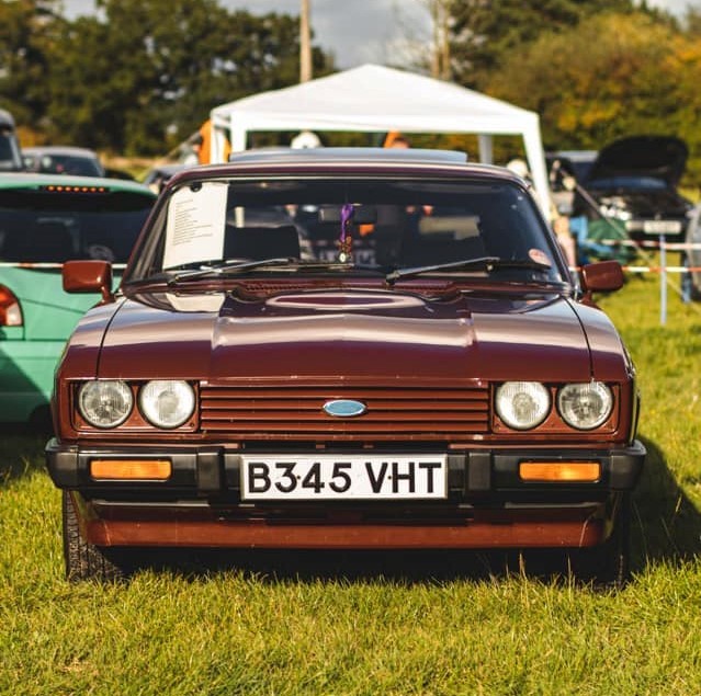 A classic Ford Capri by Charlie Norbury