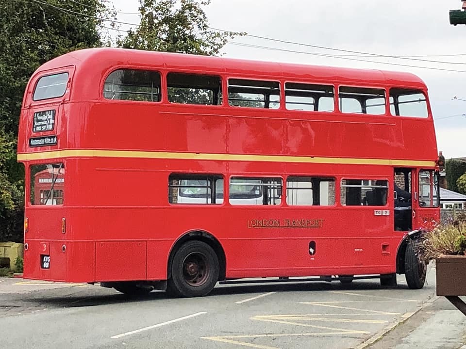 A double decker in Antrobus (Sue Lawless)