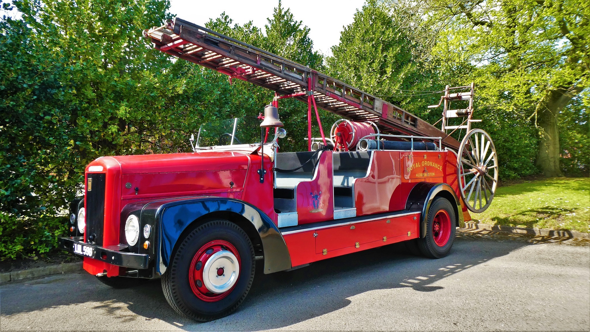 Leyland Fire Engine at Vintage Vehicle Festival in Sandbach last year (Lynne Bentley)