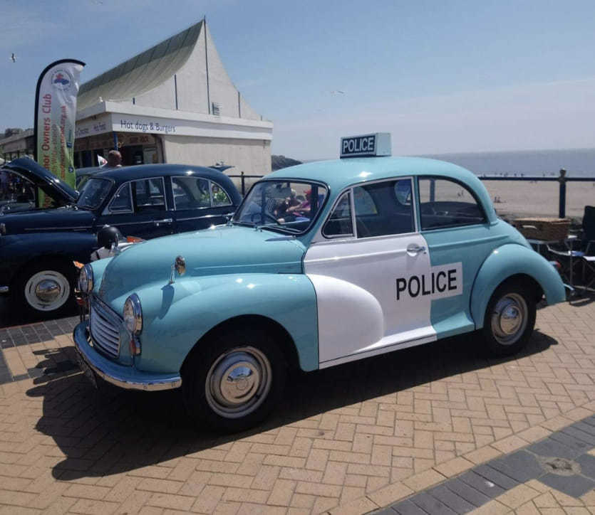 An old police car by Lisa Lacking