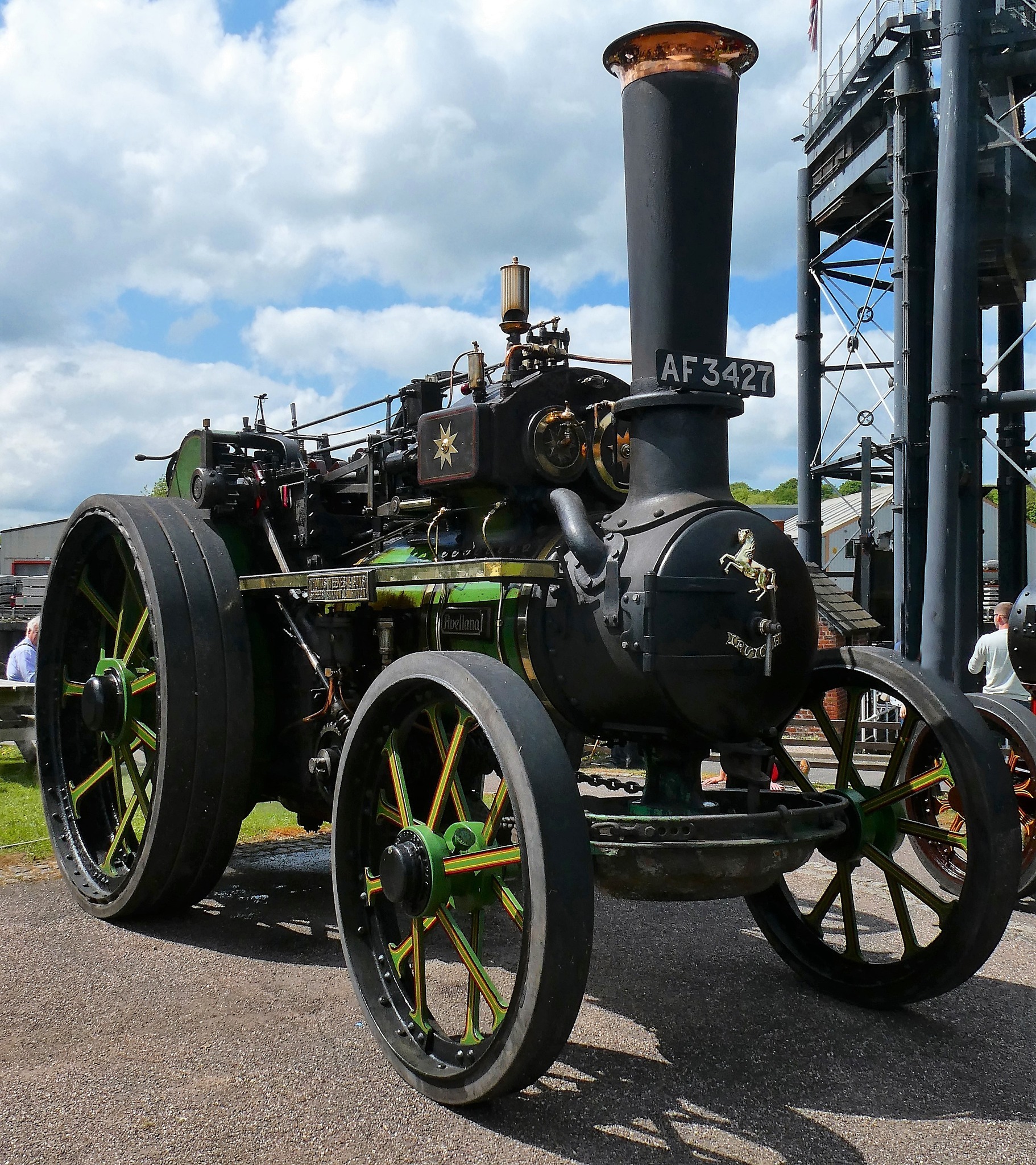 Lynne Bentley saw this Invicta Traction Engine at Anderton Boatlift last year