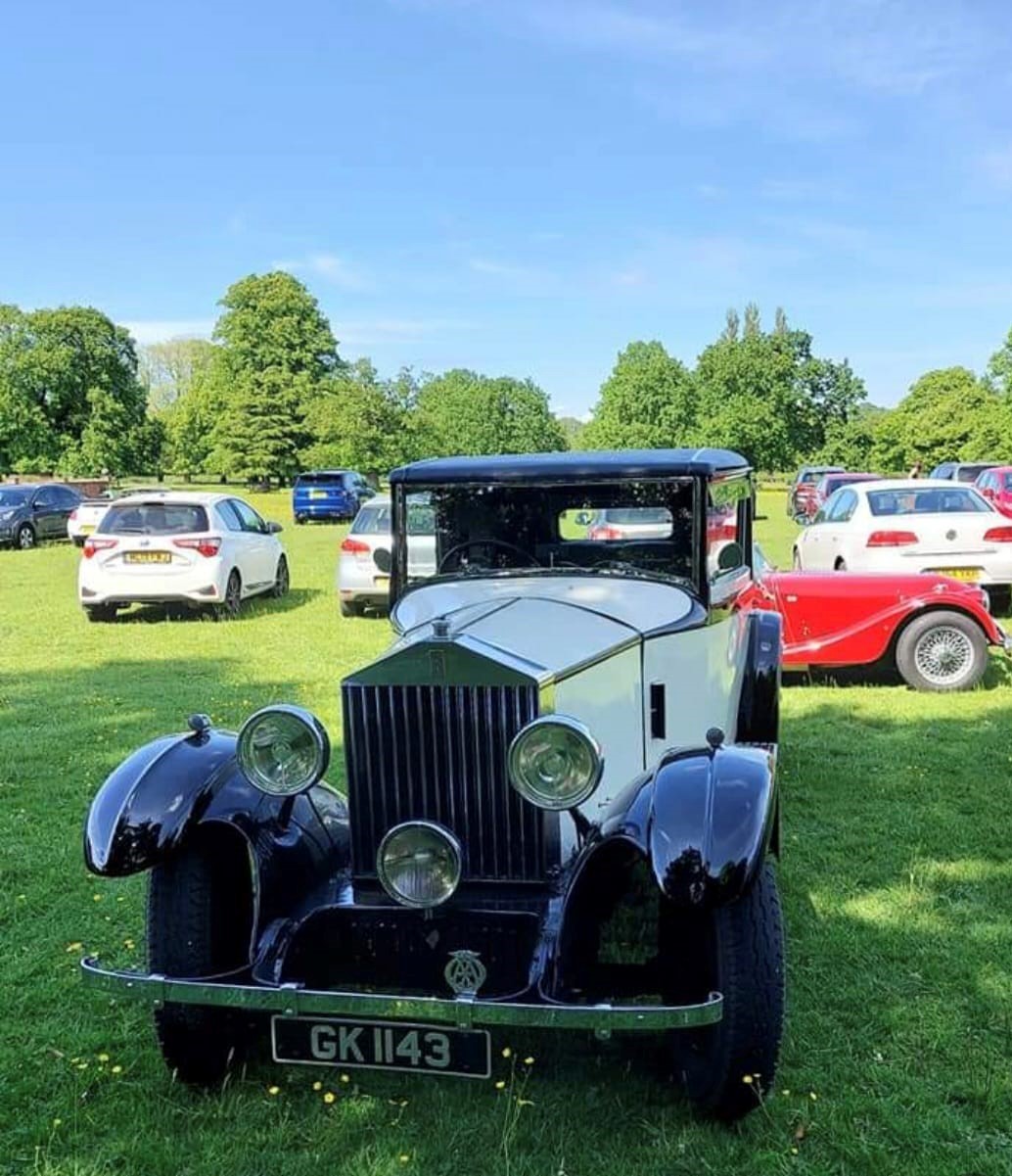 This Rolls Royce was at Peover Hall (Miriam Elder)