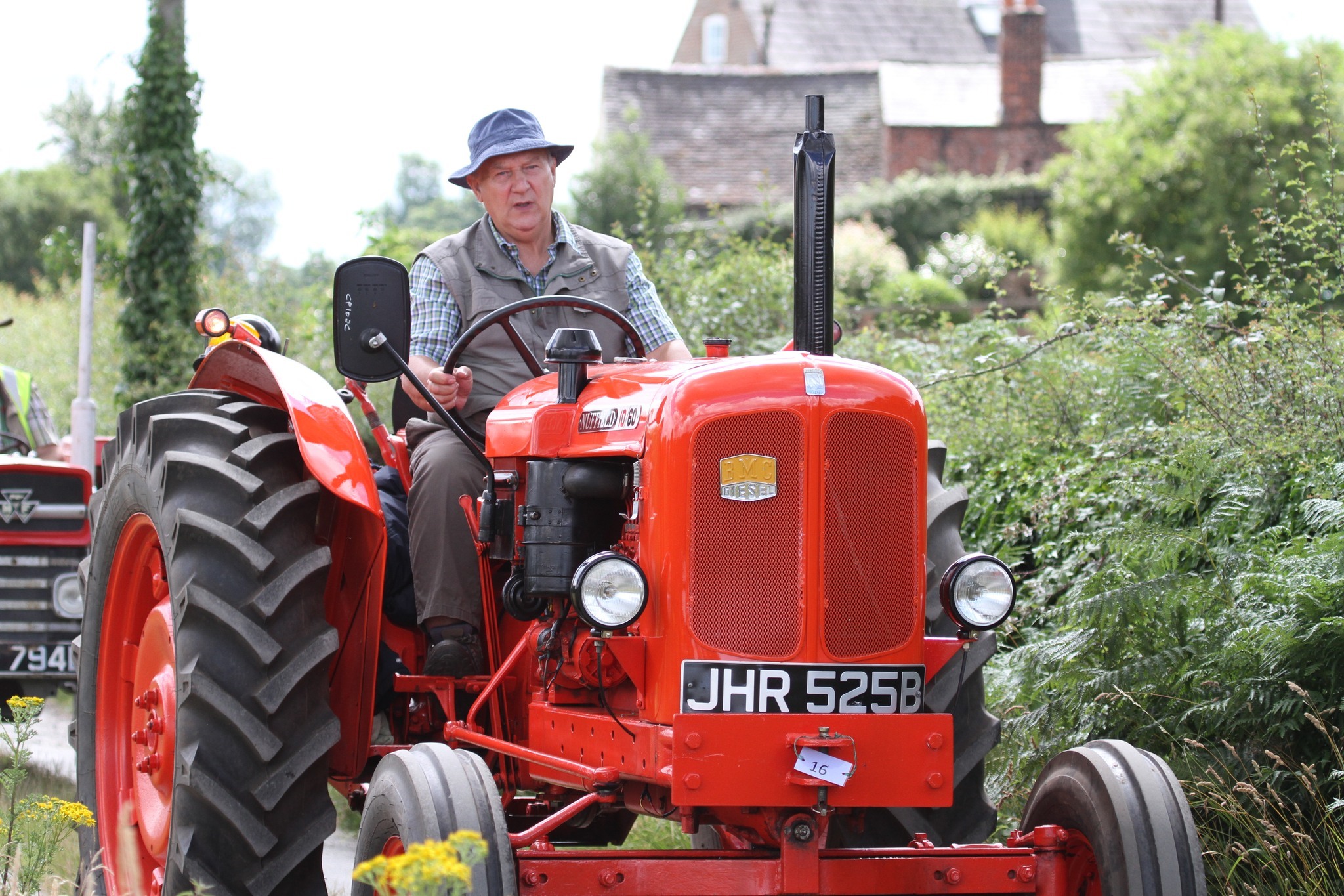 Tractor parade from Dairy House Farm in Winsford by Heather Wilde