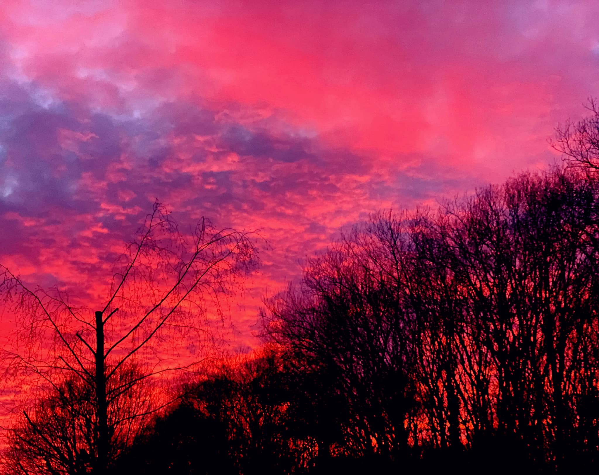Pretty in pink over Knutsford by Carly Jo Curbishley