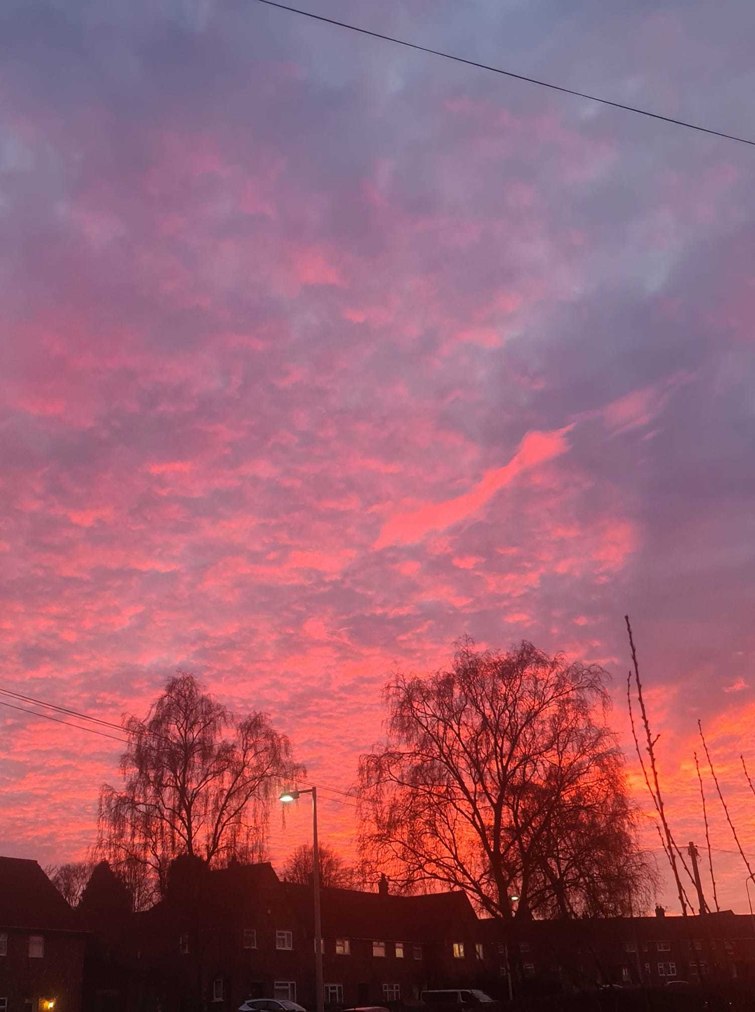 Winsford sunset by Hazel Foster-Skinner