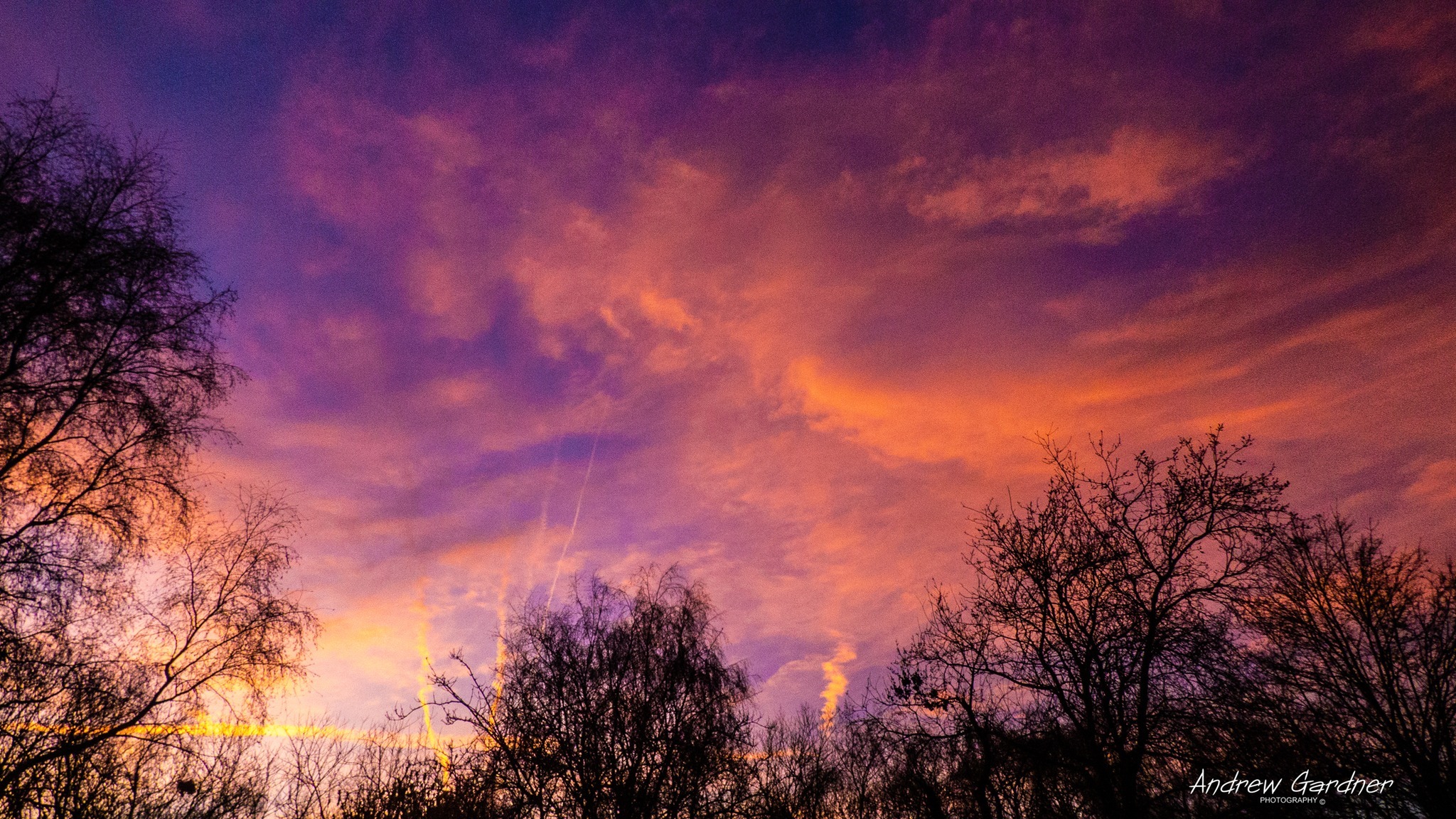 Winnington sunset by Andrew Gardner