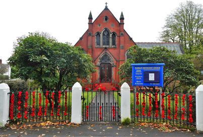 Plumley Methodist Church by Lynne Bentley