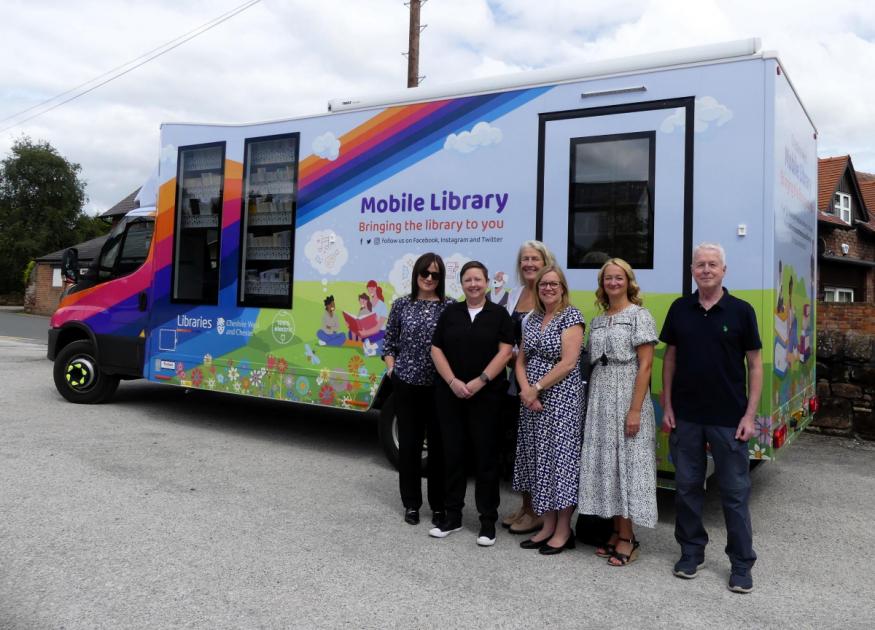 Cheshire West and Chester Council launches new mobile library van 