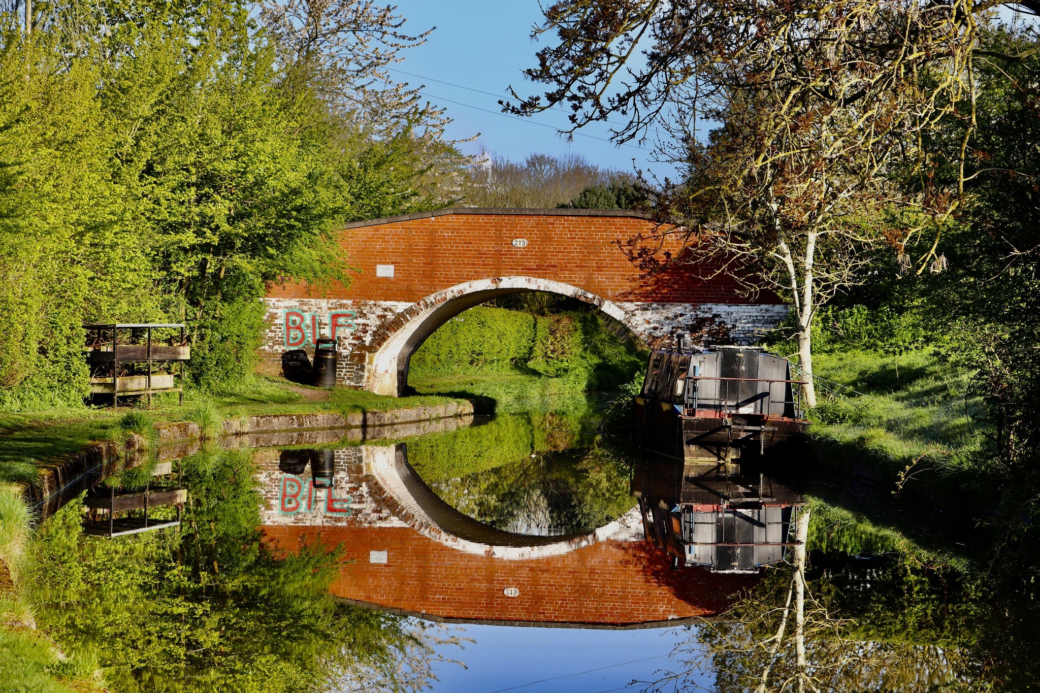The Trent and Mersey canal by Terry Gregory
