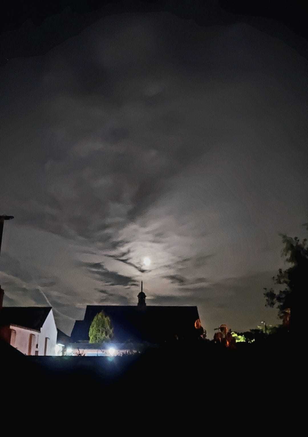 Spooky sky over Knutsford by Miriam Elder