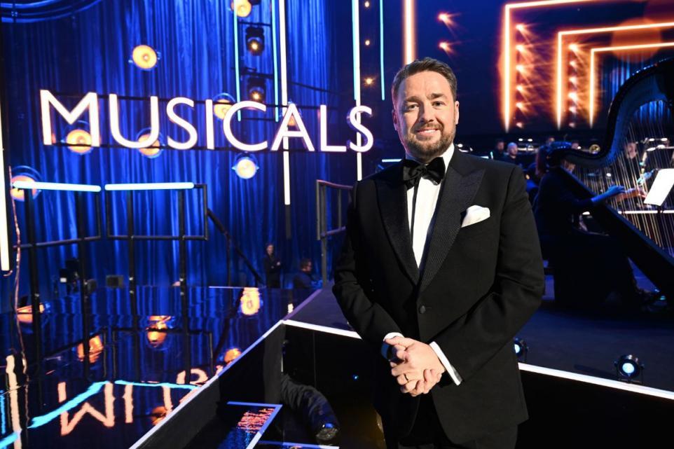 Big Night of Musicals was hosted by comedian, presenter and singer Jason Manford (BBC/TBI Media)