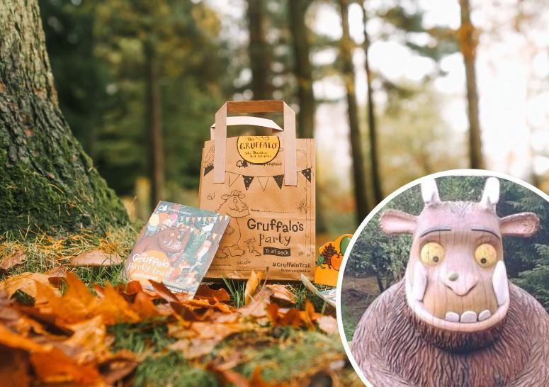 The new Gruffalo party trail launched at Delamere Forest in January (Forestry England Crown copyright)