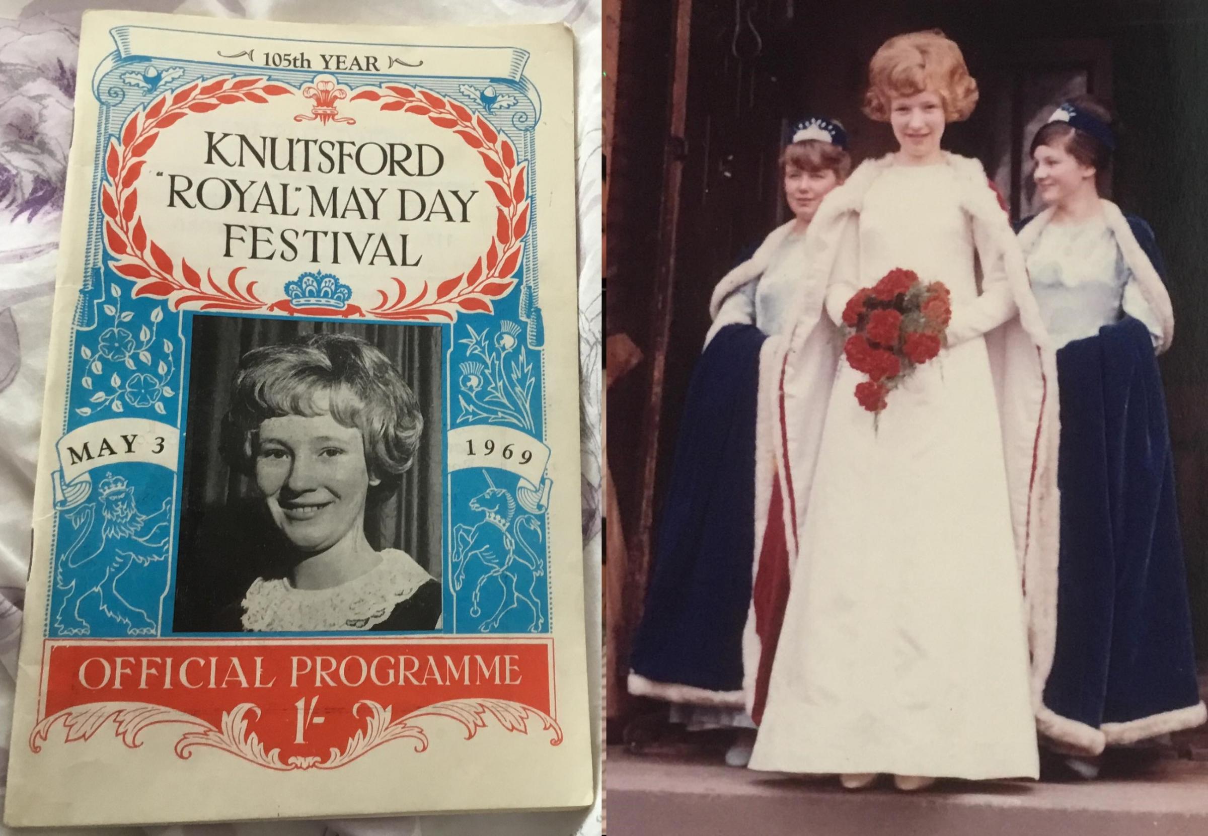 Diana was Knutsford May Queen in 1969