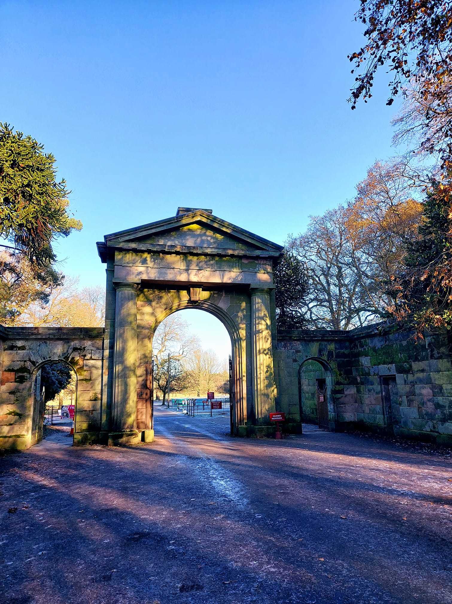 Tatton Park gate by Miriam Elder