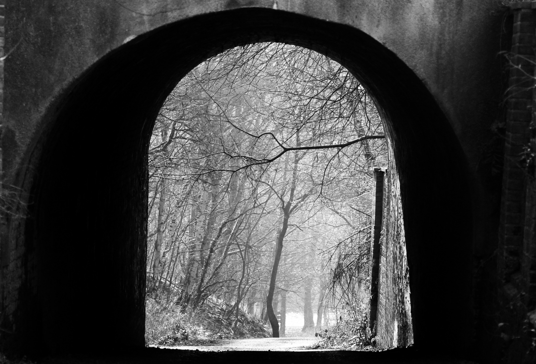 Moulton tunnels by Heather Wilde