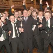 Roberts Bakery celebrates winning the regional brass band competition