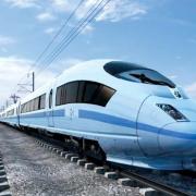 NEW: An impression of What the proposed high-speed rail link HS2 would look like.