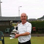 Glynn Cookson after winning the Cheshire Merit in 2016