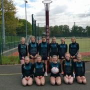 The Grange School’s Year Eight netball team, who reached the finals of the 'Sisters n Sport Cup'