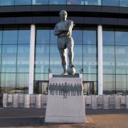 Bobby Moore's stature outside Wembley (Russell Dean)