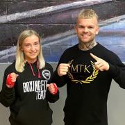 Luke Caffrey and Jess Wrighton of Boxing Fit Academy