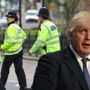 Boris Johnson outlines plans to give greater stop and search powers to police. (PA)