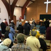 The 50th Anniversary Service led by Rev Helen Kirk