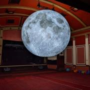 The Museum of the Moon at Northwich Plaza last weekend