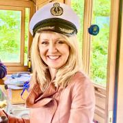 Tatton MP Esther McVey aboard restored steamboat 'The Danny'