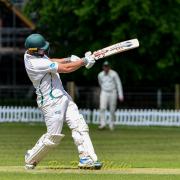 Oulton Park skipper Martyn East on his way to a century against Toft