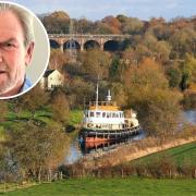 Cllr Sam Naylor has once again voiced support for dredging the River Weaver
