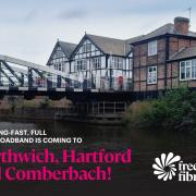 The Freedom Fibre team are excited to announce their full fibre broadband roll-out in Northwich, Comberbach and Hartford, extending their current coverage of Cheshire.