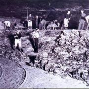 The Mid Cheshire mine in the 1890s