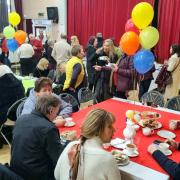 The 'thank you' event at Victoria Hall, Middlewich
