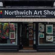 Northwich Art Shop in Witton Street