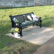 Tributes have been left at Griffiths Park