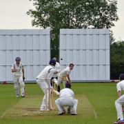 A Davenham Cricket Club match scene