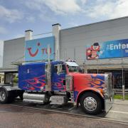 Optimus Prime will visit The Entertainer this May half-term