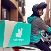 A takeaway delivery driver