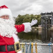 Santa is inviting visitors to join him and his elves at the Anderton Boat Lift this December