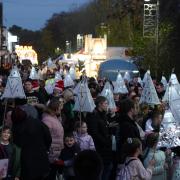 The festivities get underway with the lantern parade at 4pm