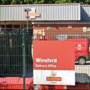 The Royal Mail delivery office in Winsford